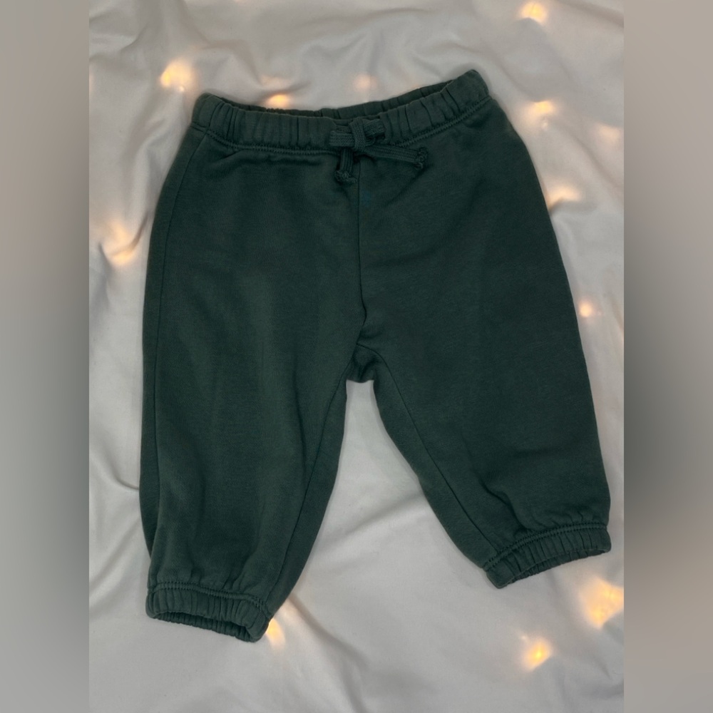 H&M Dark Green Kids Joggers